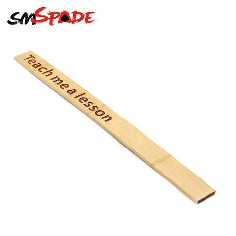 SMSPADE 40cm Long Bamboo Paddle Long Square Paddle Bondage Sex Spanking  Paddle for Couples Sex Game Ruler Shape Sex Paddle Adult - Price history &  Review